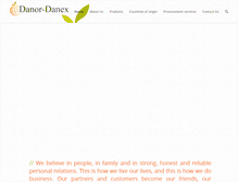 Tablet Screenshot of danordanex.com